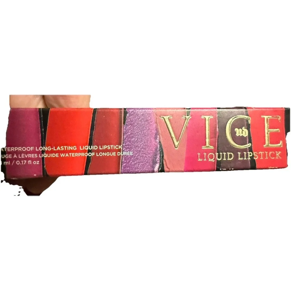URBAN DECAY‎ VICE LIQUID WATERPROOF LONG LASTING LIPSTICK Trivial Rare HTF LB